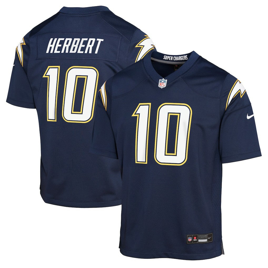 Justin Herbert Los Angeles Chargers Youth Alternate Super Chargers Game Player Jersey - Navy - Nike