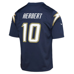 Justin Herbert Los Angeles Chargers Youth Alternate Super Chargers Game Player Jersey - Navy - Nike