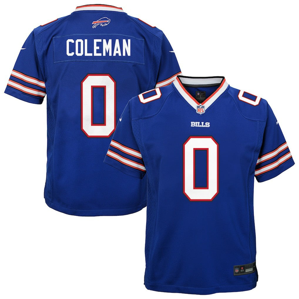 Keon Coleman Buffalo Bills Youth Team Game Jersey - Royal - Nike