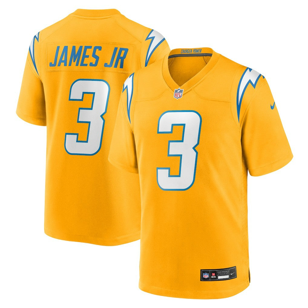 Derwin James Jr. Los Angeles Chargers Youth Alternate Charger Power Game Player Jersey - Gold - Nike