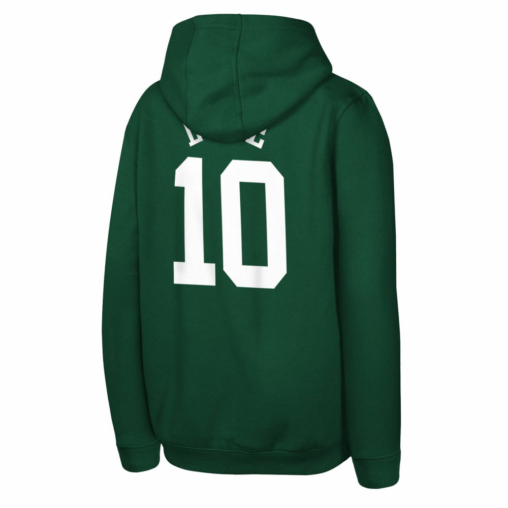 Jordan Love Green Bay Packers Outerstuff Mainliner Player Name & Number Hoodie - Green - NFL