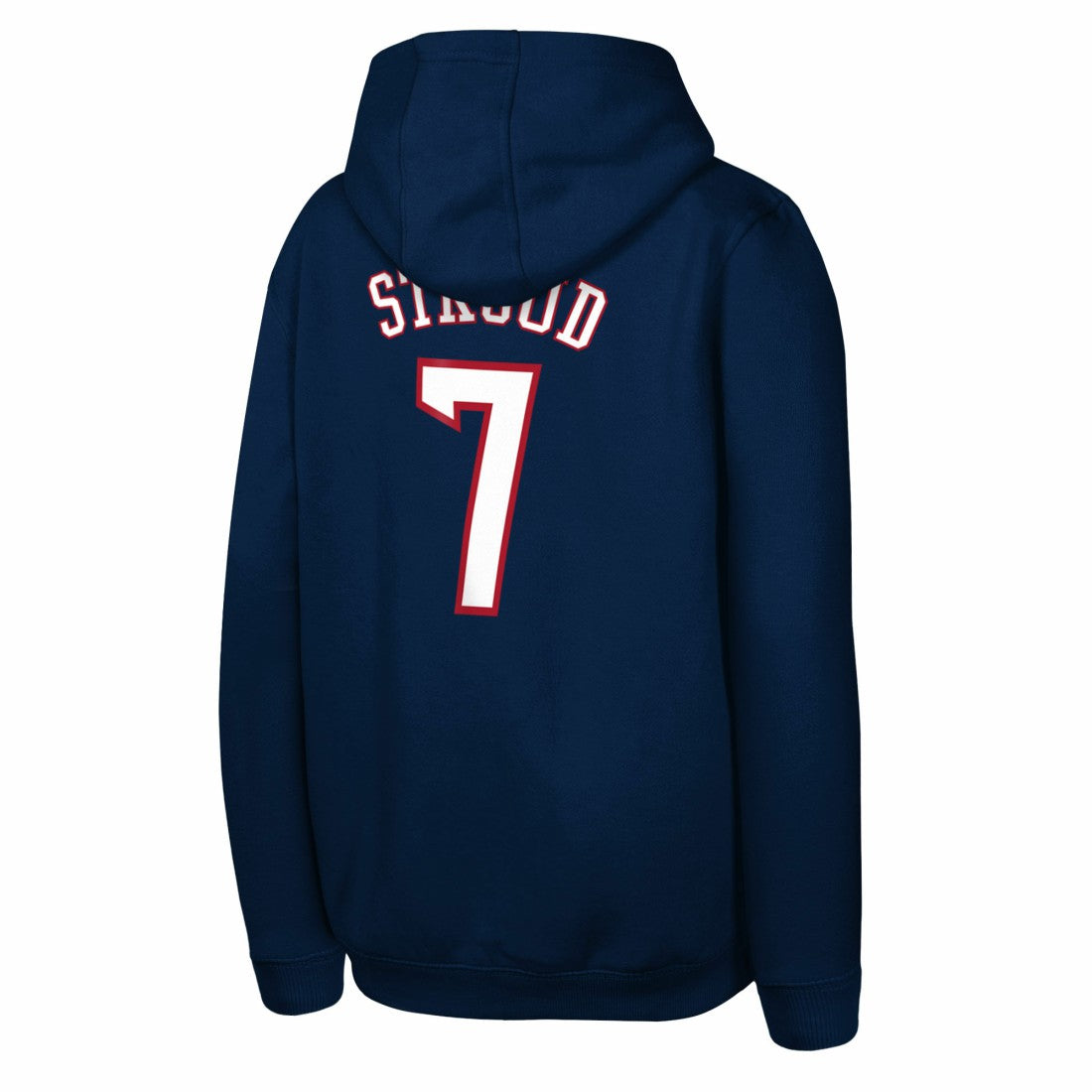 C.J. Stroud Houston Texans Outerstuff Mainliner Player Name & Number Hoodie - Navy - NFL