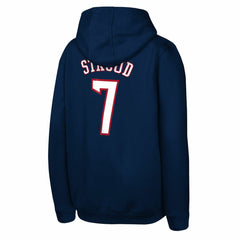 C.J. Stroud Houston Texans Outerstuff Mainliner Player Name & Number Hoodie - Navy - NFL