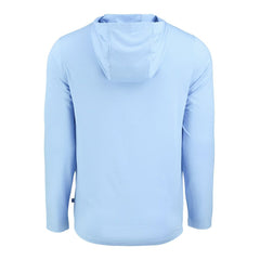 Baltimore Ravens Men's Cutter & Buck Coastline Epic Comfort Eco Recycled Men's Hooded Shirt - Powder Blue - NFL