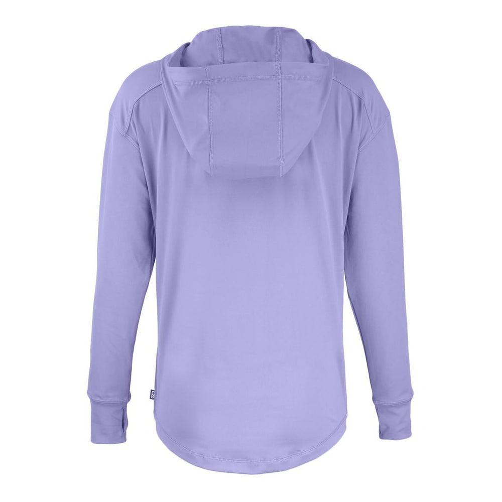 Baltimore Ravens Cutter & Buck Women's Daybreak Eco Recycled Half-Zip Hoodie - Purple - NFL