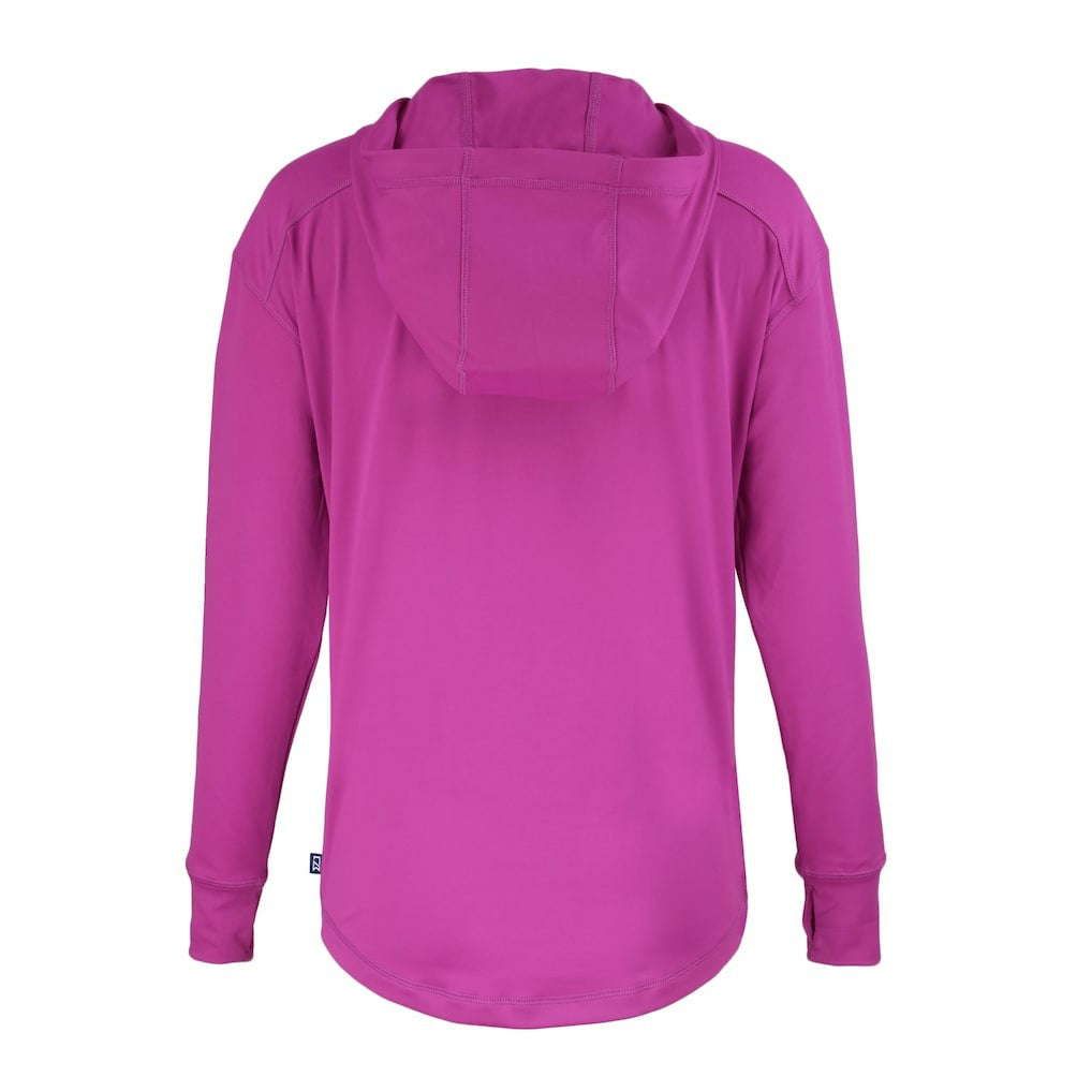 Baltimore Ravens Cutter & Buck Women's Daybreak Eco Recycled Half-Zip Hoodie - Pink - NFL