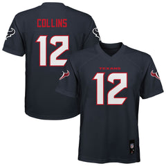 Nico Collins Houston Texans Youth Replica Player Jersey - Navy - NFL