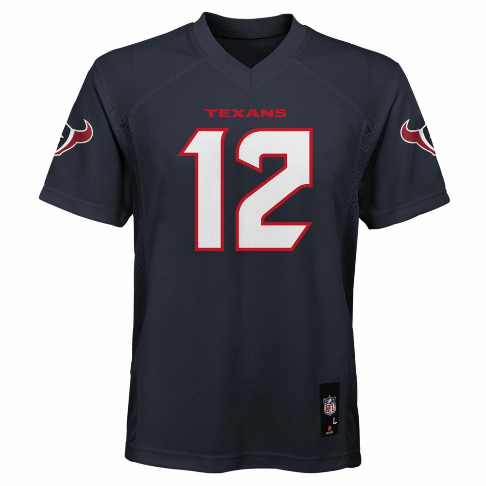 Nico Collins Houston Texans Youth Replica Player Jersey - Navy - NFL