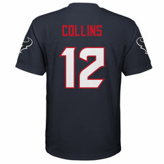 Nico Collins Houston Texans Youth Replica Player Jersey - Navy - NFL