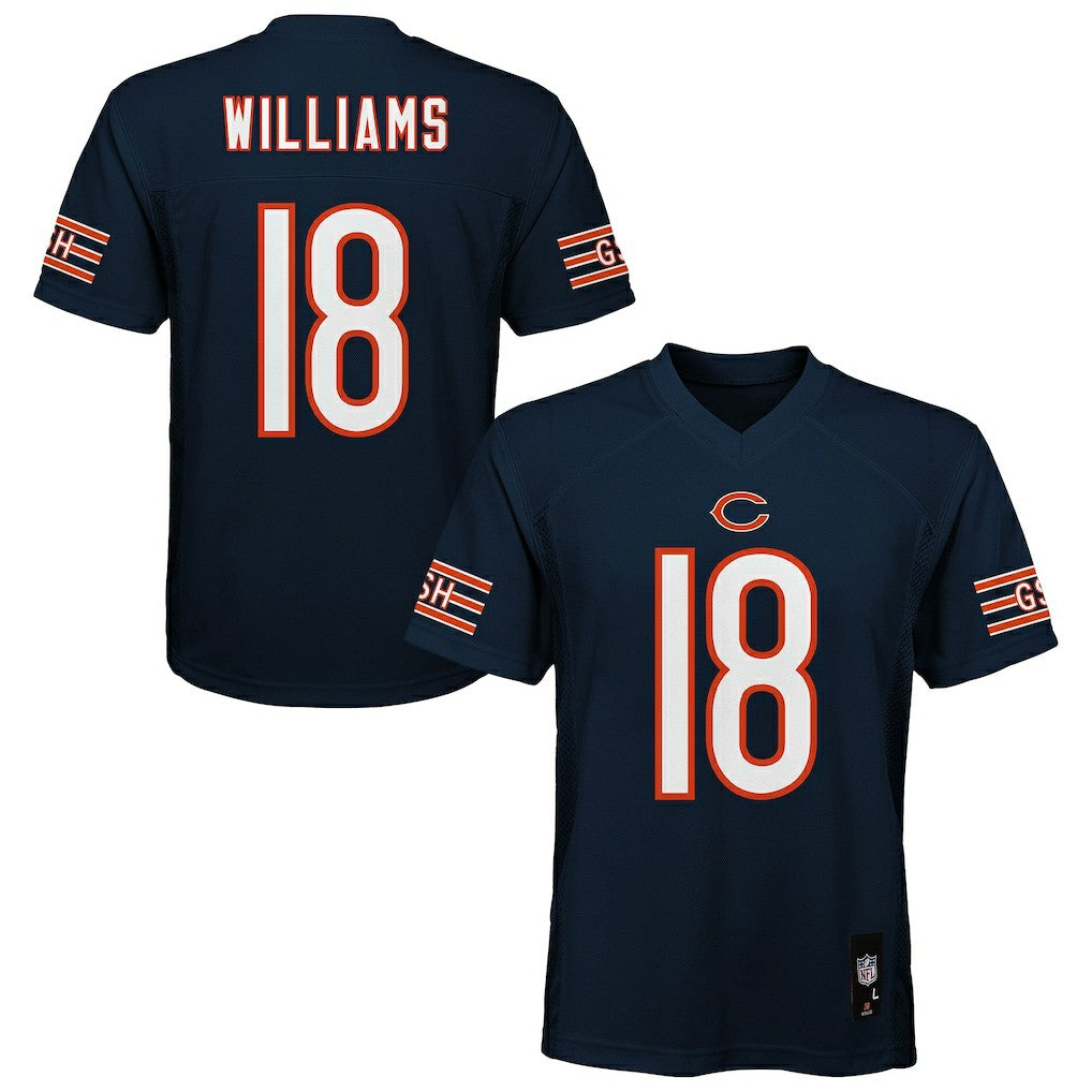 Caleb Williams Chicago Bears Outerstuff Preschool Replica Player Jersey - Navy - NFL