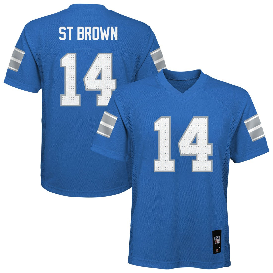 Amon-Ra St. Brown Detroit Lions Outerstuff Preschool Replica Player Jersey - Blue - NFL