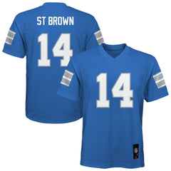 Amon-Ra St. Brown Detroit Lions Outerstuff Preschool Replica Player Jersey - Blue - NFL