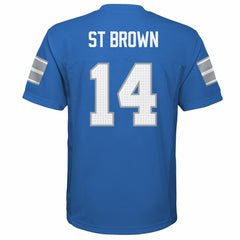 Amon-Ra St. Brown Detroit Lions Outerstuff Preschool Replica Player Jersey - Blue - NFL