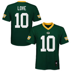Jordan Love Green Bay Packers Outerstuff Preschool Replica Player Jersey - Green - NFL
