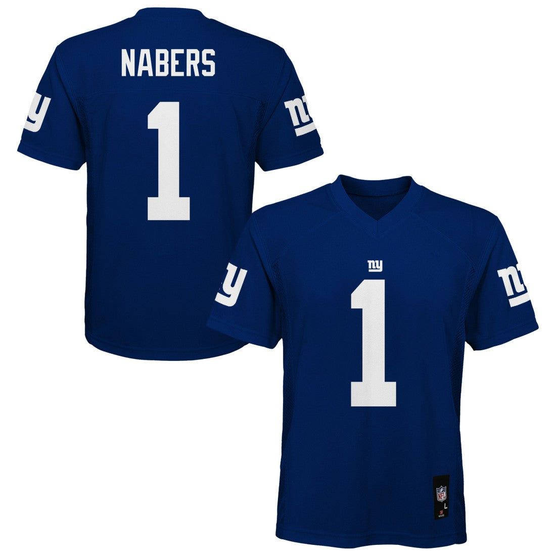 Malik Nabers New York Giants Outerstuff Preschool Replica Player Jersey - Royal - NFL