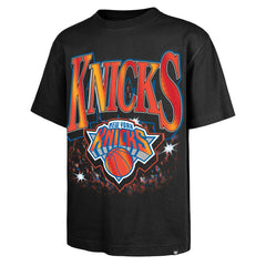 47 brand New York Knicks '47 Past Champs Collection Flashbulb Foundation T-Shirt Black