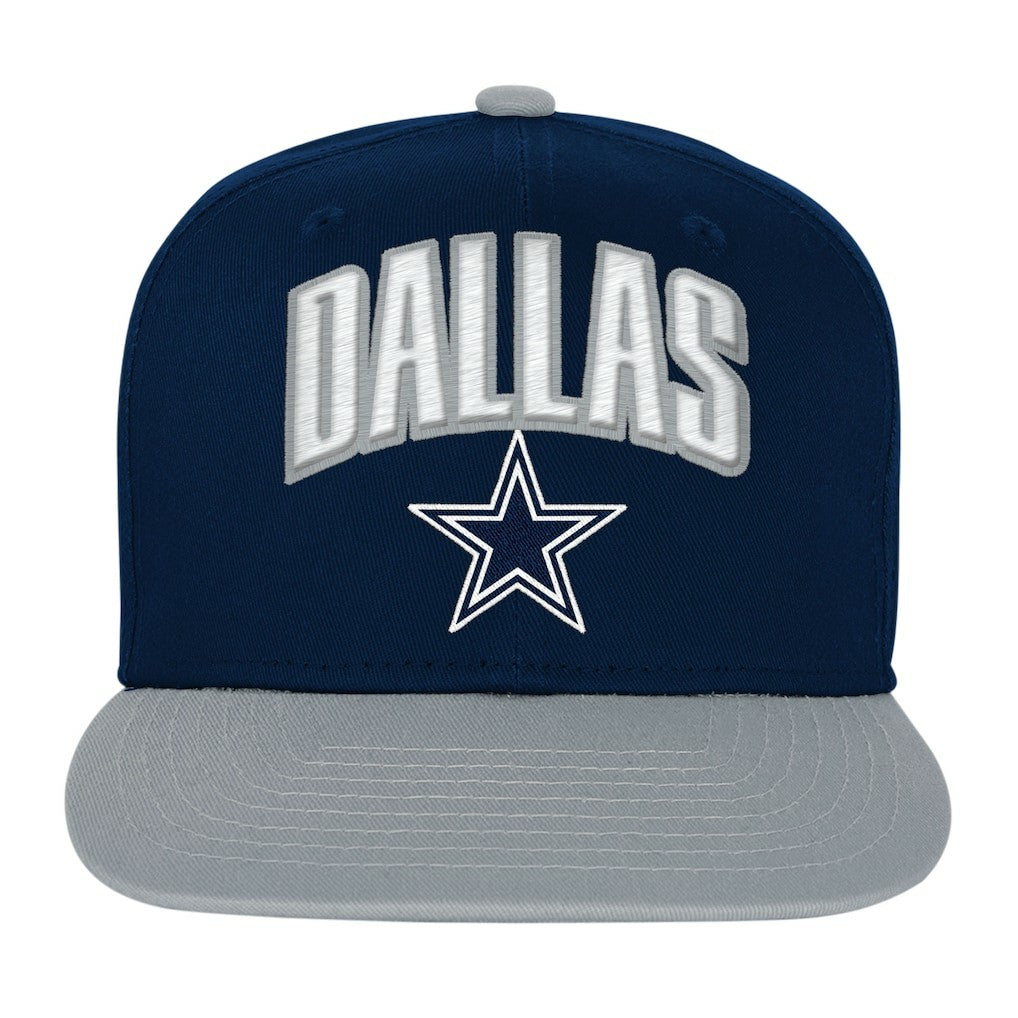 Dallas Cowboys Outerstuff Youth Essentials Snapback - Navy - NFL
