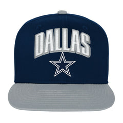 Dallas Cowboys Outerstuff Youth Essentials Snapback - Navy - NFL