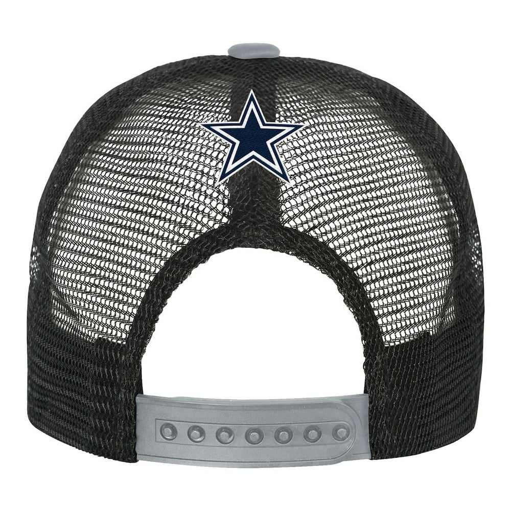 Dallas Cowboys Outerstuff Modern Fan Trucker Adjustable Hat - White/Navy - NFL