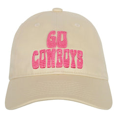 Dallas Cowboys Outerstuff Girls Youth Blitz Adjustable Hat - Cream - NFL