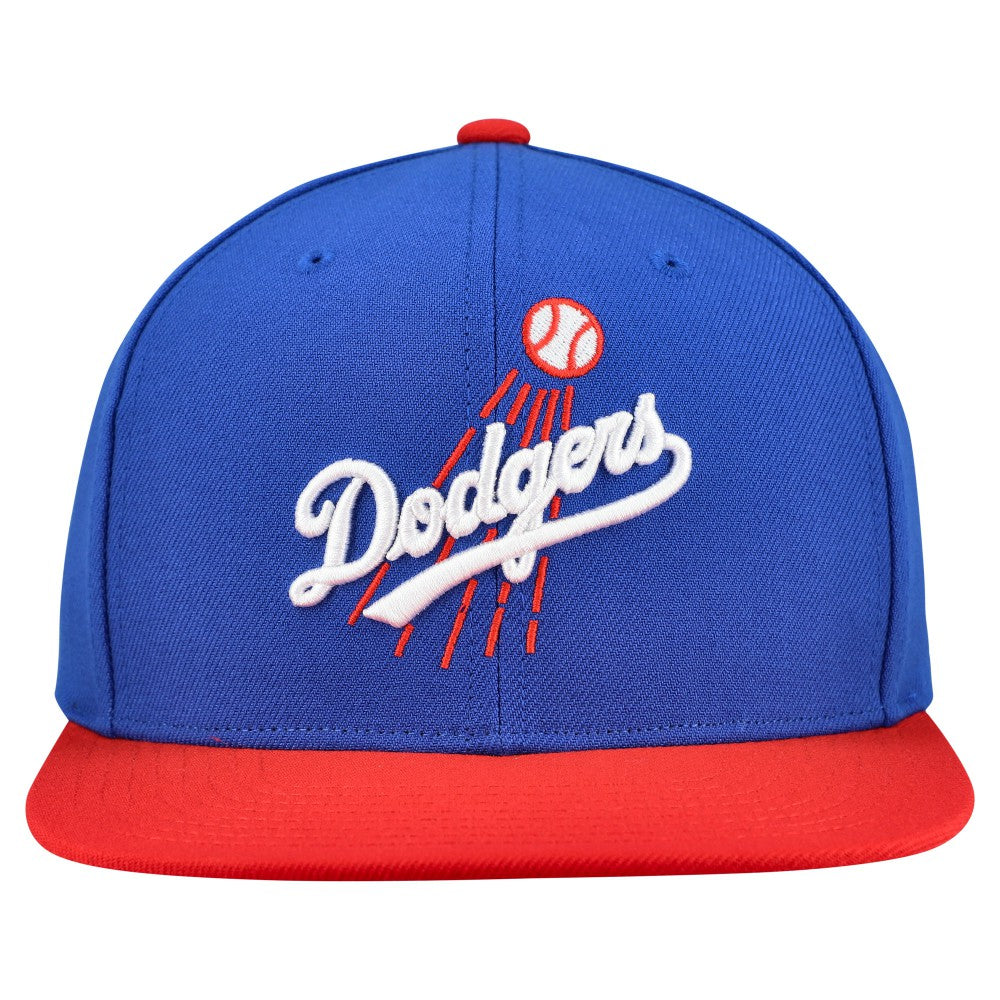 Los Angeles Dodgers Mitchell & Ness Cooperstown Collection Basic Flip Snapback Hat Sale