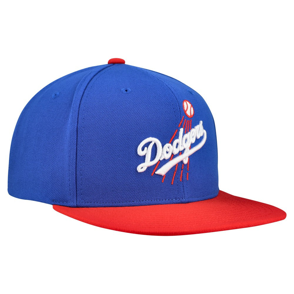 Los Angeles Dodgers Mitchell & Ness Cooperstown Collection Basic Flip Snapback Hat Sale