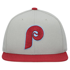 Philadelphia Phillies Mitchell & Ness Cooperstown Collection Basic Flip Snapback Hat Discount