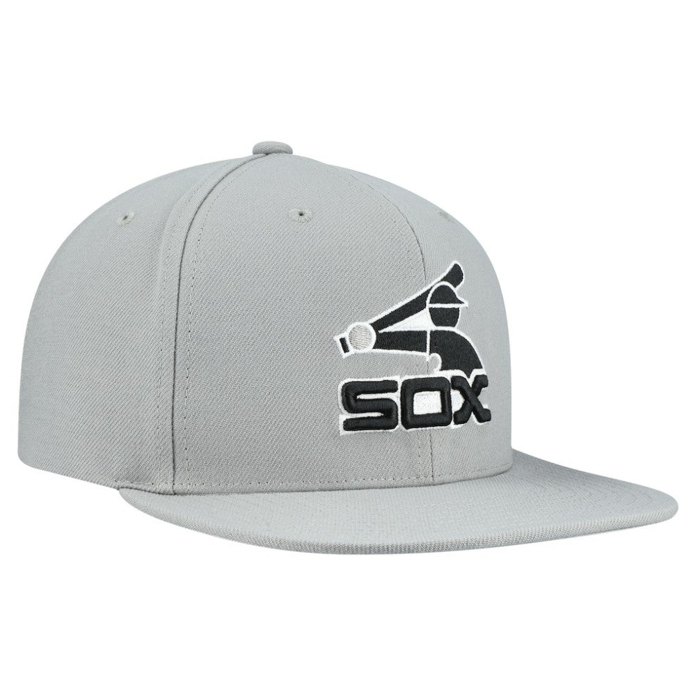 Chicago White Sox Mitchell & Ness Cooperstown Collection Basic Flip Snapback Hat Outlet