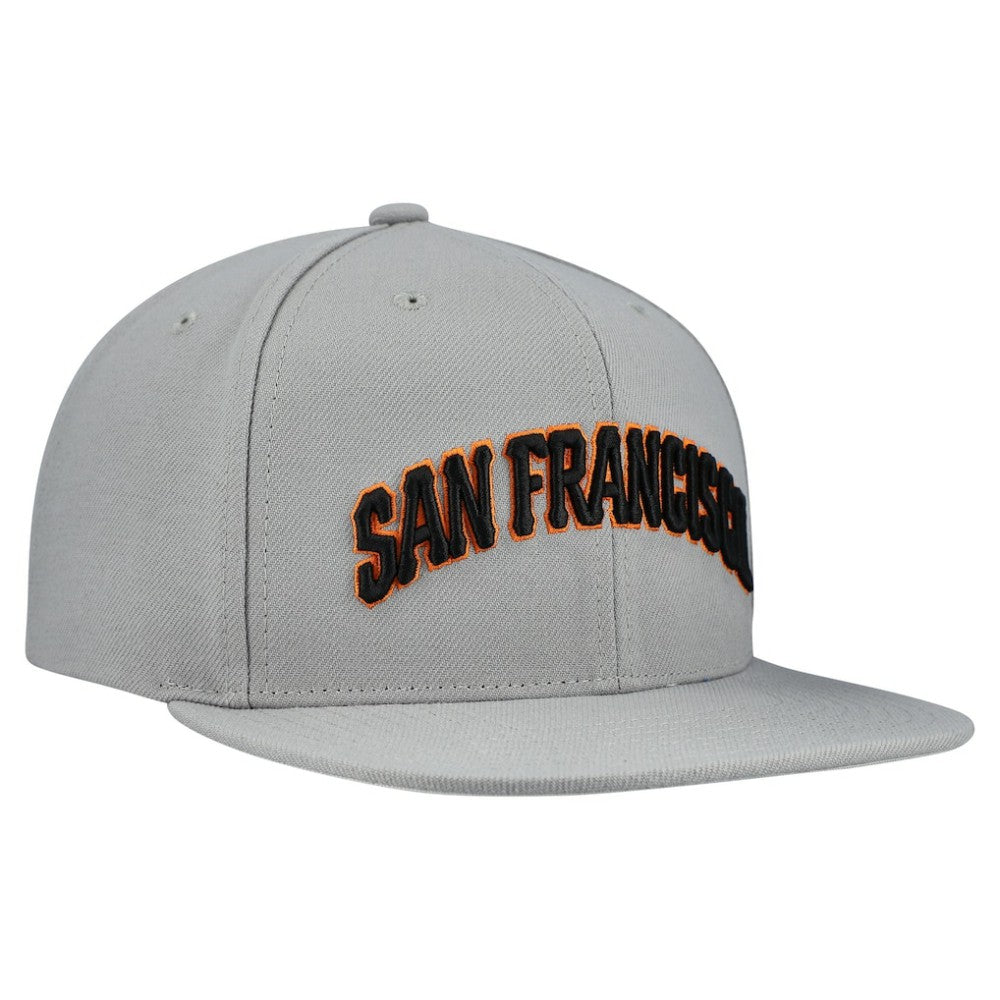 San Francisco Giants Mitchell & Ness Cooperstown Collection Basic Flip Snapback Hat Online