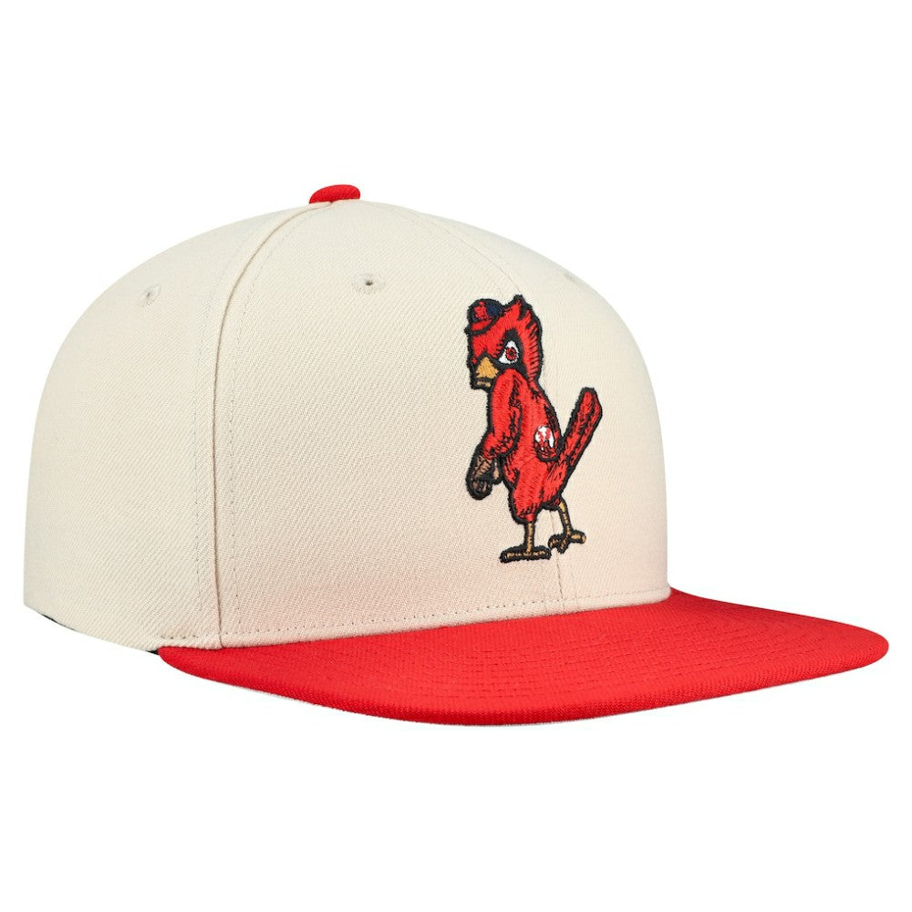 St. Louis Cardinals Mitchell & Ness Cooperstown Collection Basic Flip Snapback Hat Sale