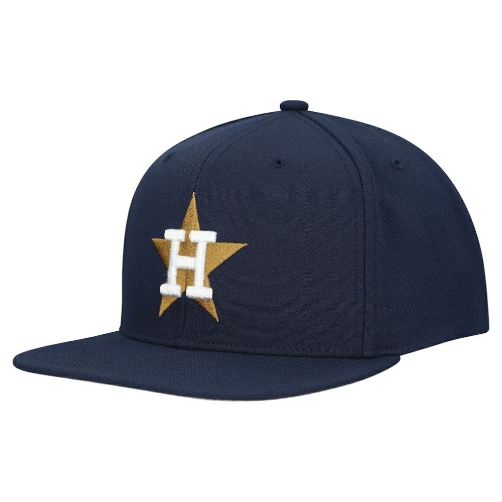 Houston Astros Mitchell & Ness Cooperstown Collection Basic Flip Snapback Hat for sale