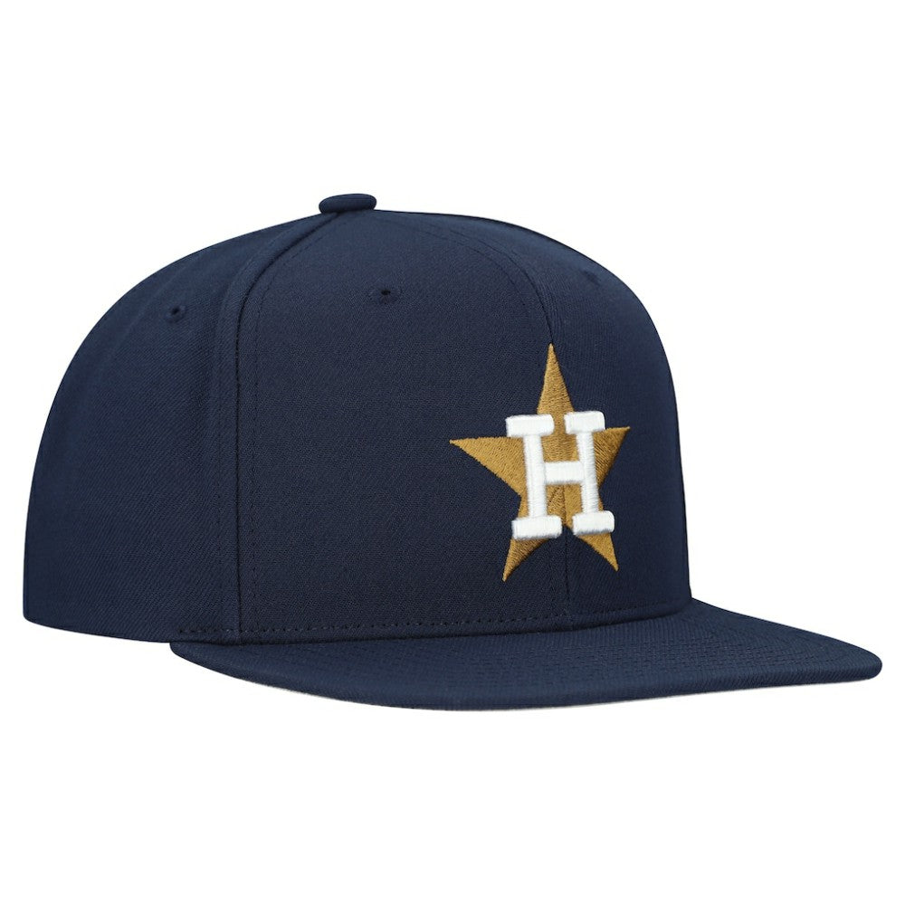 Houston Astros Mitchell & Ness Cooperstown Collection Basic Flip Snapback Hat for sale