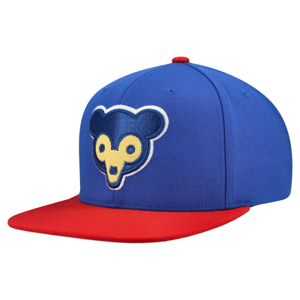 Chicago Cubs Mitchell & Ness Cooperstown Collection Basic Flip Snapback Hat Near Me