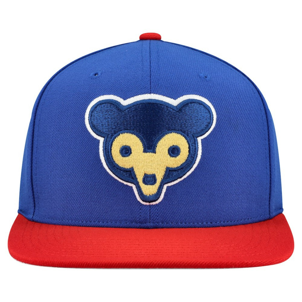 Chicago Cubs Mitchell & Ness Cooperstown Collection Basic Flip Snapback Hat Near Me