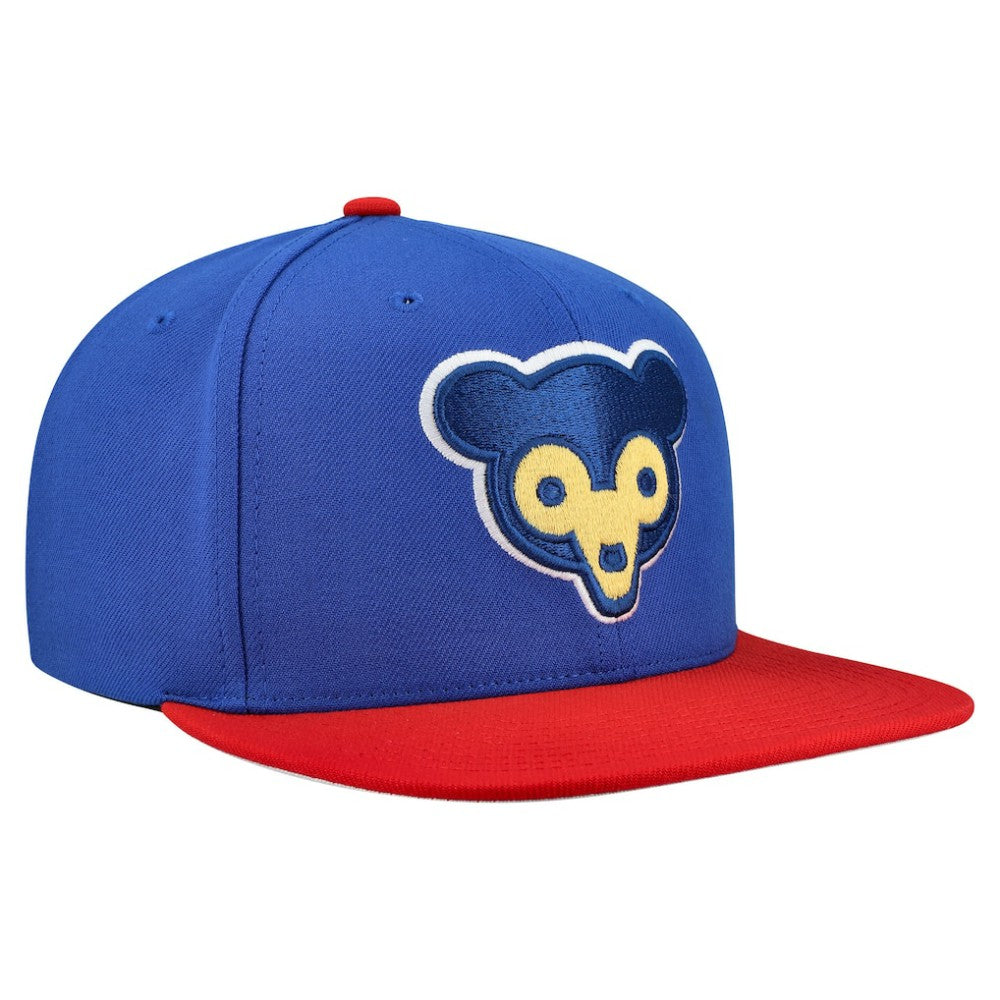 Chicago Cubs Mitchell & Ness Cooperstown Collection Basic Flip Snapback Hat Near Me