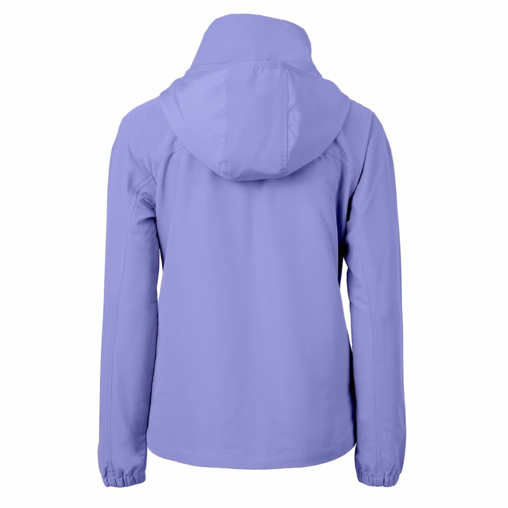 Denver Broncos Cutter & Buck Women's Charter Eco Recycled Full-Zip Jacket - Purple - NFL