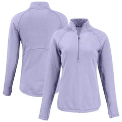Indianapolis Colts Cutter & Buck Women's Peshastin Eco Fleece Recycled Half-Zip Top - Purple - NFL