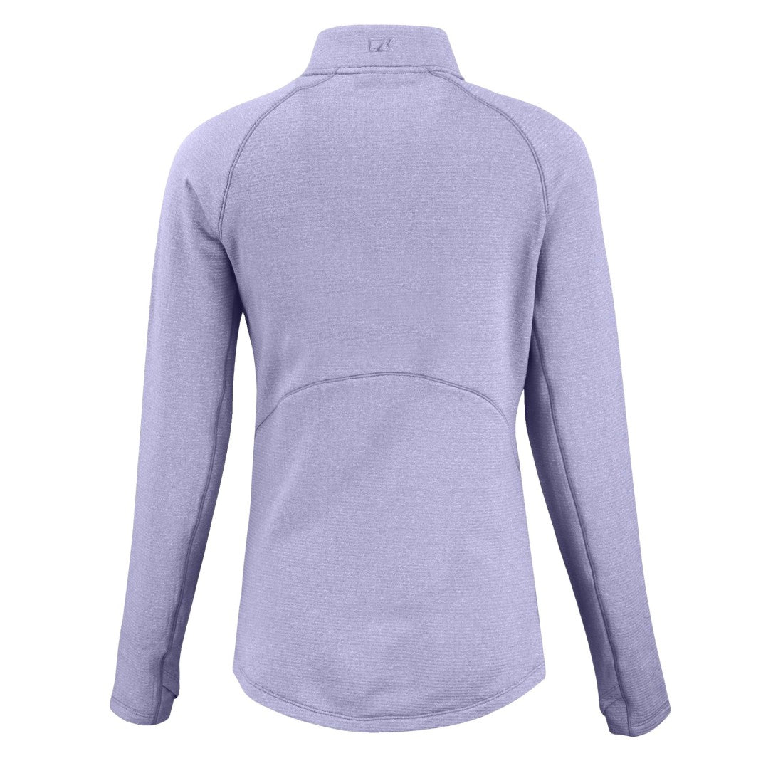 Tampa Bay Buccaneers Cutter & Buck Women's Peshastin Eco Fleece Recycled Half-Zip Top - Purple - NFL