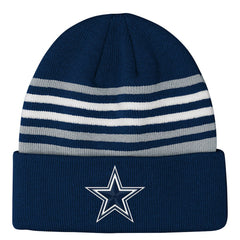Dallas Cowboys Outerstuff Youth Essentials Cuffed Knit Hat - Navy - NFL