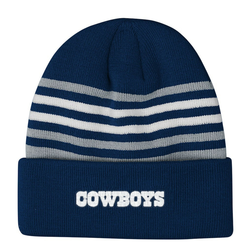 Dallas Cowboys Outerstuff Youth Essentials Cuffed Knit Hat - Navy - NFL