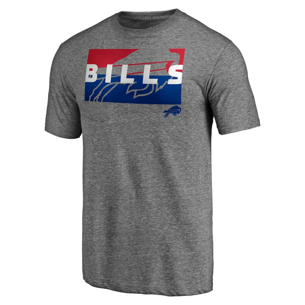 Buffalo Bills Square Off Tri-Blend T-Shirt - Heather Gray - NFL