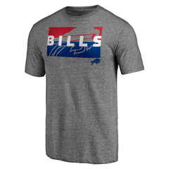 Buffalo Bills Square Off Tri-Blend T-Shirt - Heather Gray - NFL