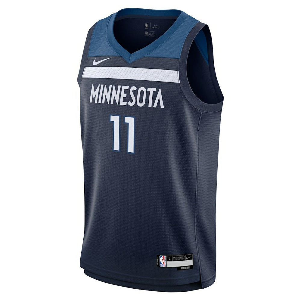 Nike Naz Reid Minnesota Timberwolves Youth Swingman Jersey Icon Edition Navy