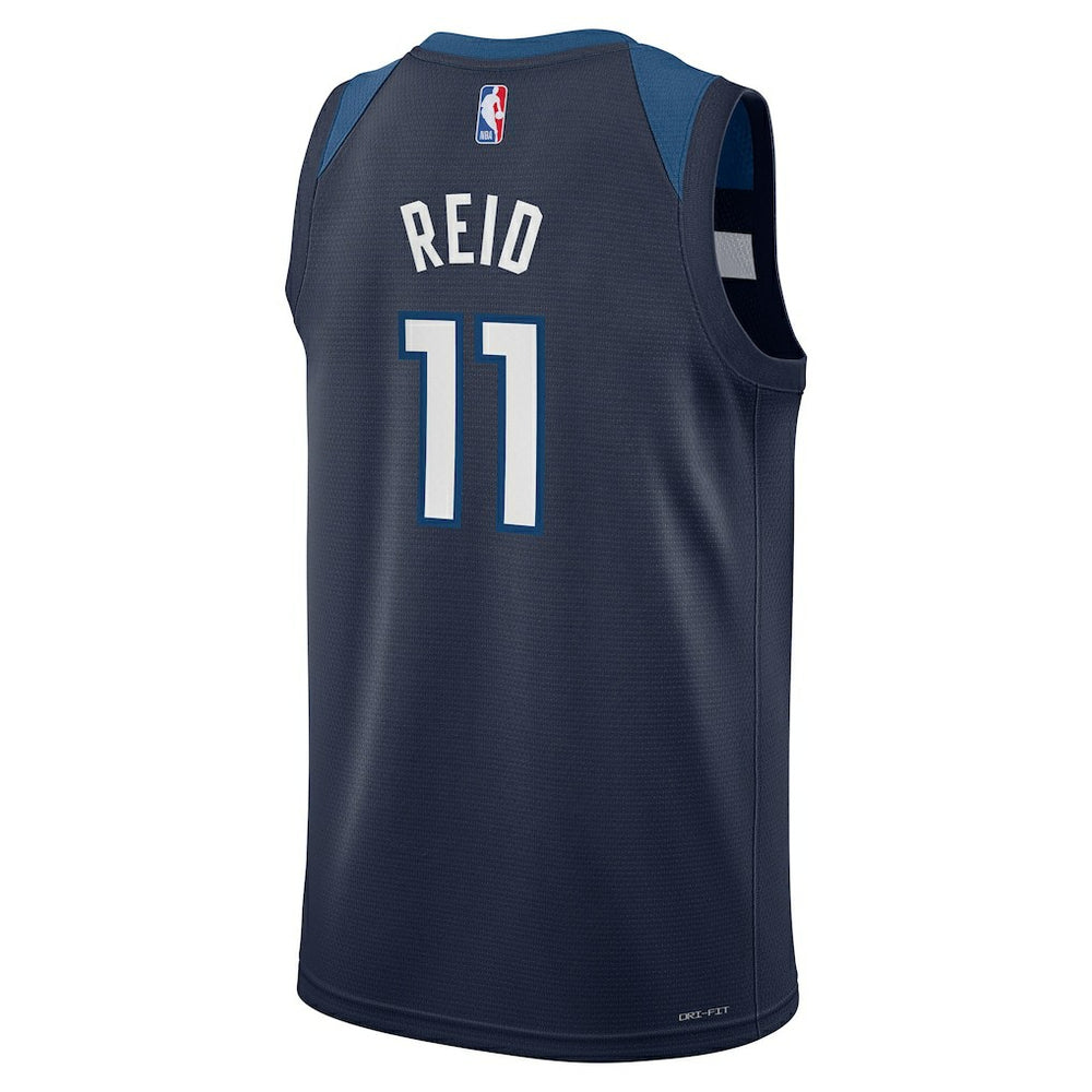 Nike Naz Reid Minnesota Timberwolves Youth Swingman Jersey Icon Edition Navy