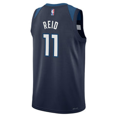 Nike Naz Reid Minnesota Timberwolves Youth Swingman Jersey Icon Edition Navy