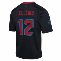 Nico Collins Houston Texans Youth Alternate Game Jersey - Navy - Nike