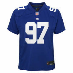 Dexter Lawrence New York Giants Youth Game Jersey - Royal - Nike