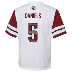 Jayden Daniels Washington Commanders Youth Game Jersey - White - Nike