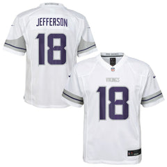 Justin Jefferson Minnesota Vikings Preschool Alternate Player Game Jersey - White - Nike