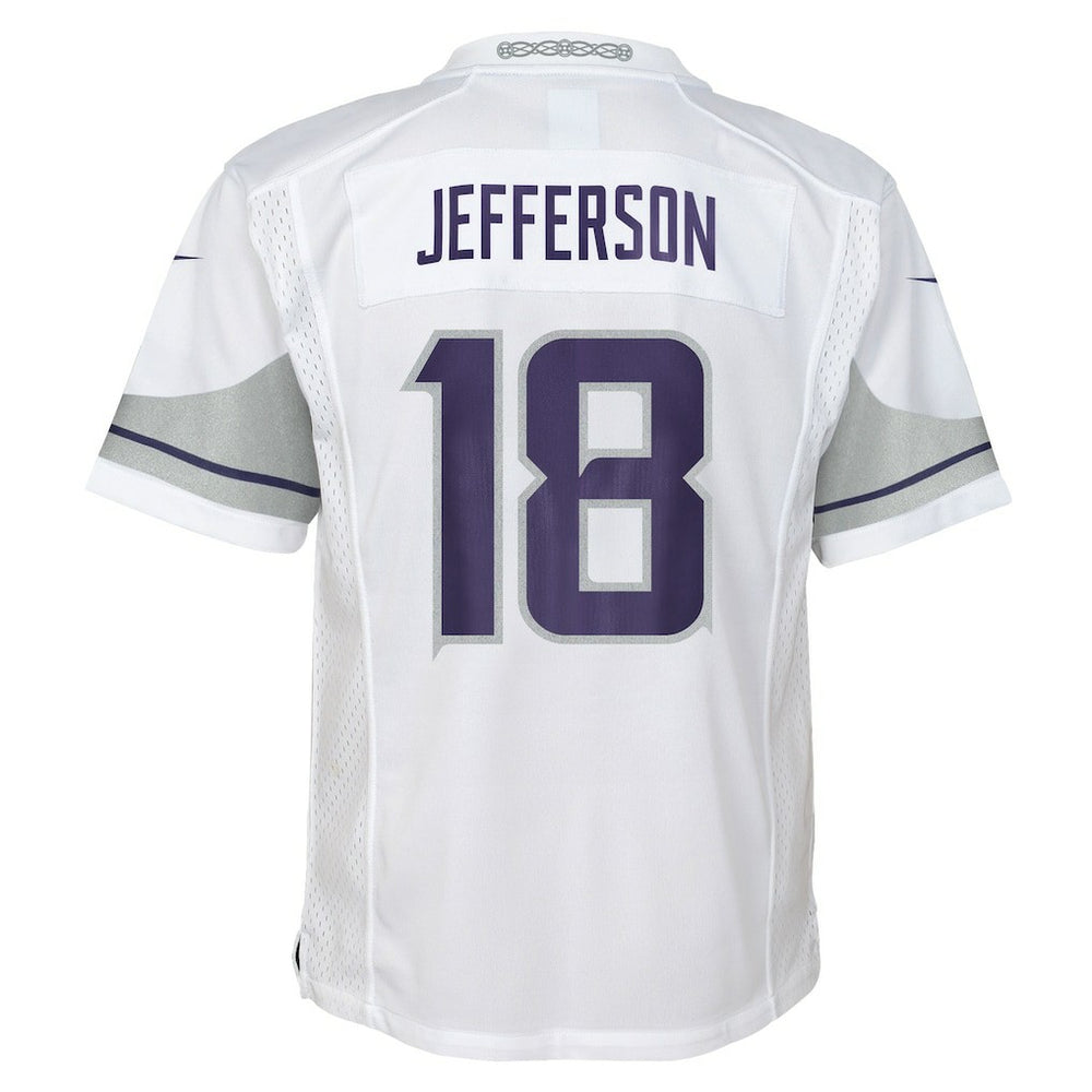 Justin Jefferson Minnesota Vikings Preschool Alternate Player Game Jersey - White - Nike